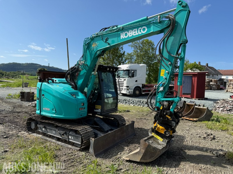 2022 Kobelco SK75SR-7 beltegraver - 4 skuffer - Sertifisert - Bager: slika 2 2022 Kobelco SK75SR-7 beltegraver - 4 skuffer - Sertifisert - Bager: slika 2