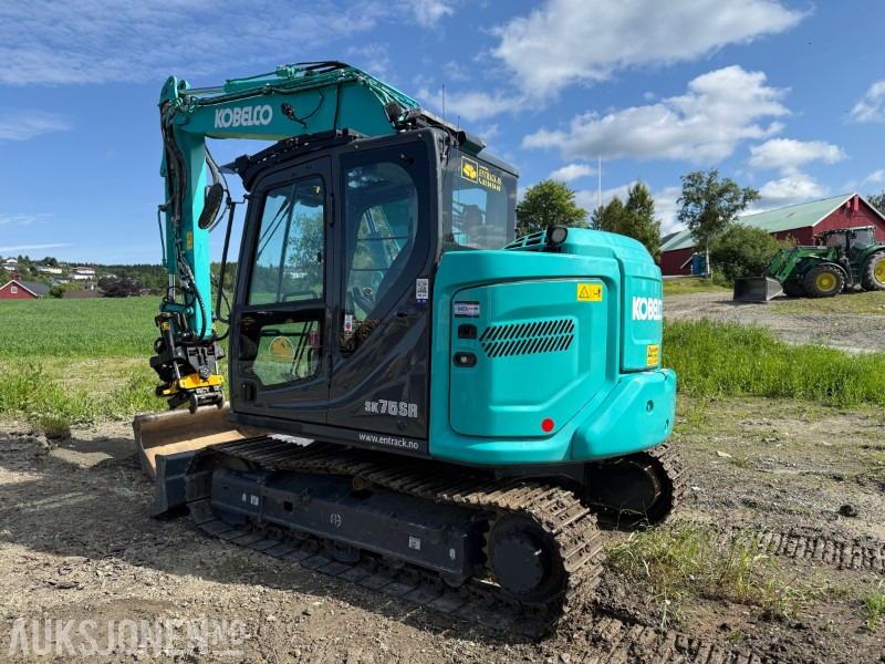 2022 Kobelco SK75SR-7 beltegraver - 4 skuffer - Sertifisert - Bager: slika 4 2022 Kobelco SK75SR-7 beltegraver - 4 skuffer - Sertifisert - Bager: slika 4