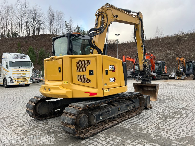 2023 Cat 308CR-07A. tilt, sentralsmøring, fyllepumpe ++ - Bager: slika 5 2023 Cat 308CR-07A. tilt, sentralsmøring, fyllepumpe ++ - Bager: slika 5
