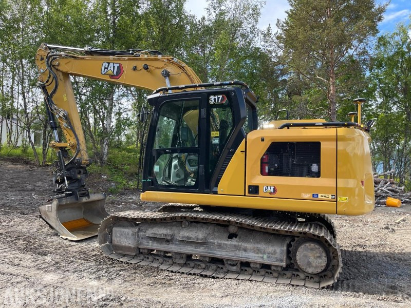 2023 Cat 317 Gravemaskin med tiltrotator, gripemodul,og to skuffer - Bager: slika 3 2023 Cat 317 Gravemaskin med tiltrotator, gripemodul,og to skuffer - Bager: slika 3