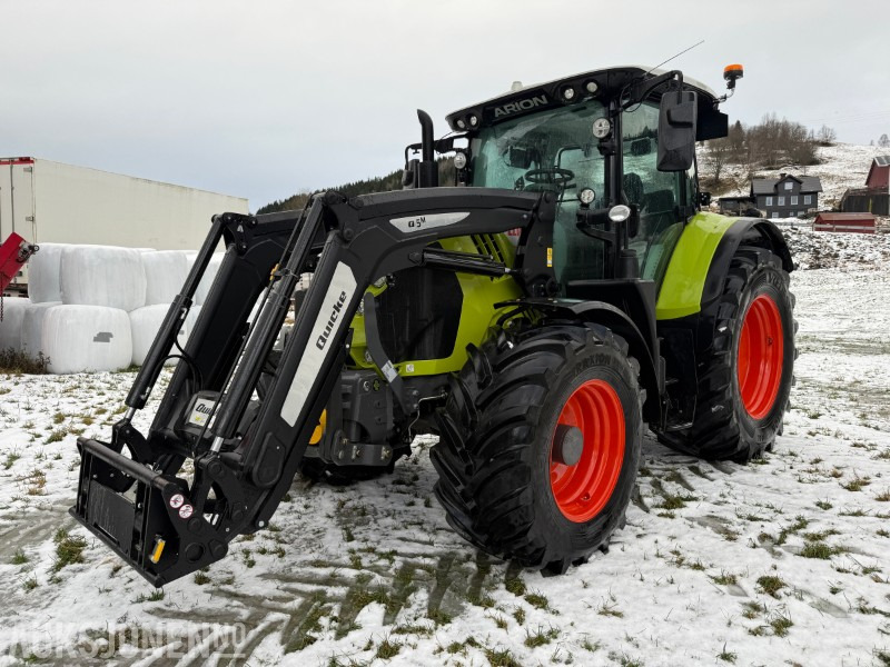 2023 Claas Arion 550, kun 759 timar - Quicke frontlaster (med vekt) - Traktor: slika 1 2023 Claas Arion 550, kun 759 timar - Quicke frontlaster (med vekt) - Traktor: slika 1