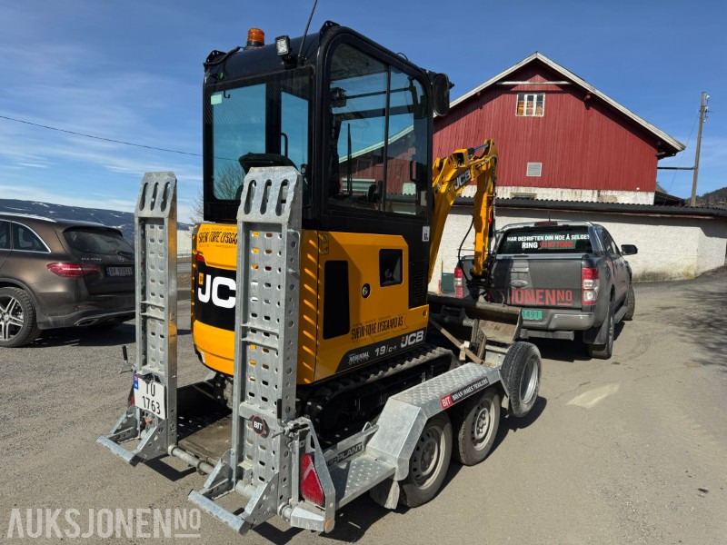 2024 JCB 19 C-1 MINIGRAVER, 3 SKUFFER, PIGGHAMMER, MASKINHENGER, KUN 200 TIMER, UTVIDET GARANTI - Mini bager: slika 5 2024 JCB 19 C-1 MINIGRAVER, 3 SKUFFER, PIGGHAMMER, MASKINHENGER, KUN 200 TIMER, UTVIDET GARANTI - Mini bager: slika 5
