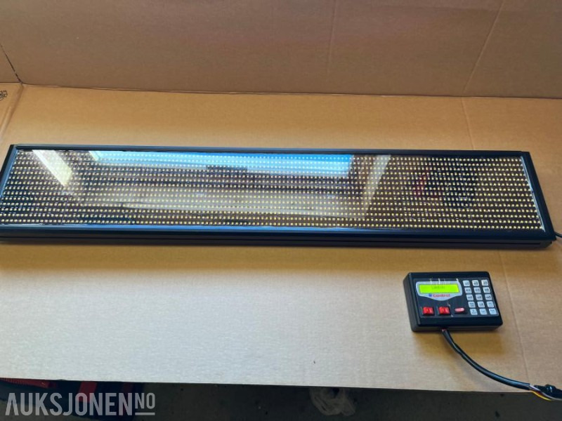 2025 LED Tekstskilt med kontrollpanel - NYTT! - Gradbena oprema: slika 1 2025 LED Tekstskilt med kontrollpanel - NYTT! - Gradbena oprema: slika 1