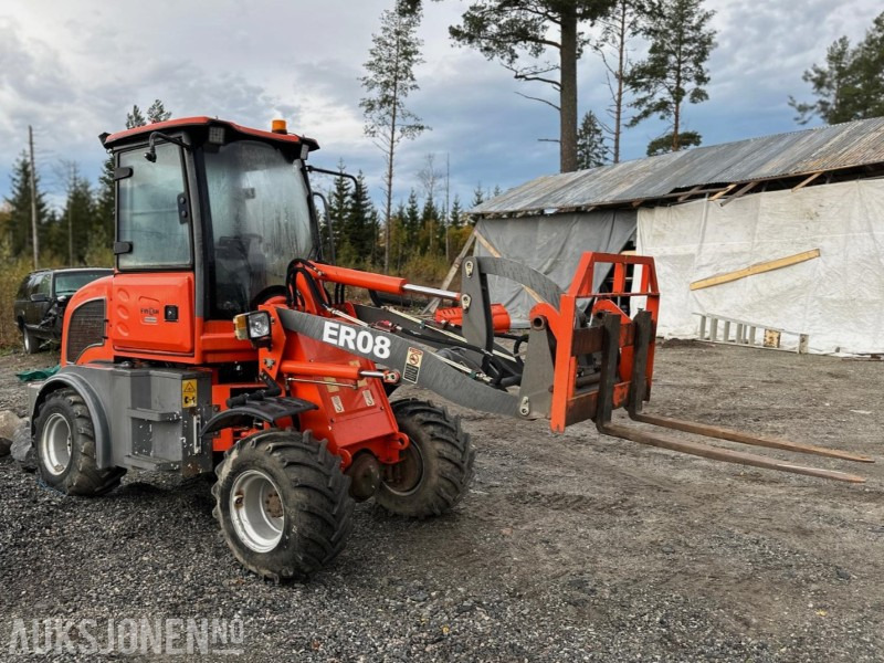 Everun ER08 Hjullaster – 4x4 – 2019-modell –Brøyteskjær – Pallegaffel – Kun 325 timer! - Kolesni nakladalec: slika 3 Everun ER08 Hjullaster – 4x4 – 2019-modell –Brøyteskjær – Pallegaffel – Kun 325 timer! - Kolesni nakladalec: slika 3