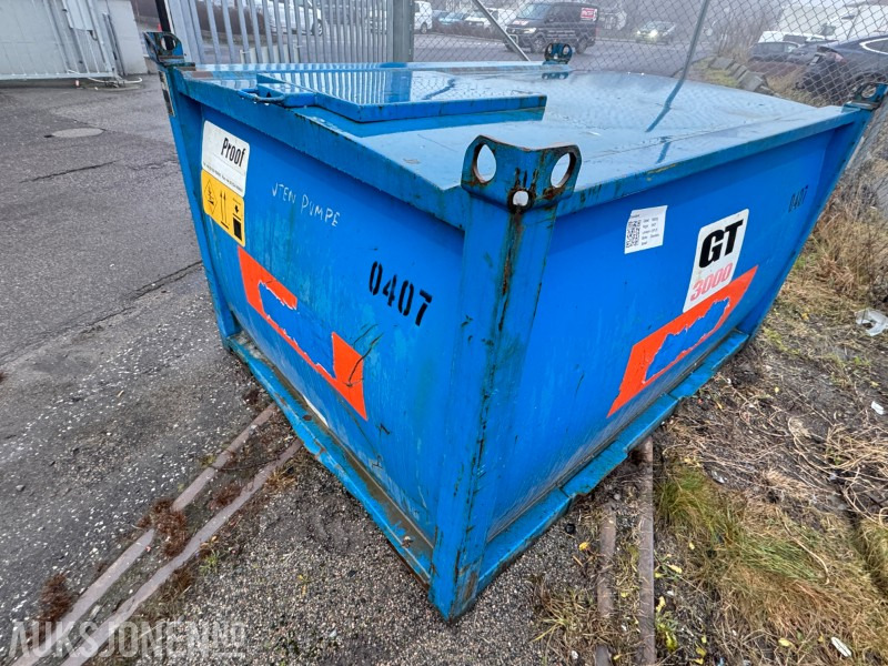 Fuel Proof GT 3000 dieseltank med elektrisk pumpe – 230V - Gradbena oprema: slika 2 Fuel Proof GT 3000 dieseltank med elektrisk pumpe – 230V - Gradbena oprema: slika 2