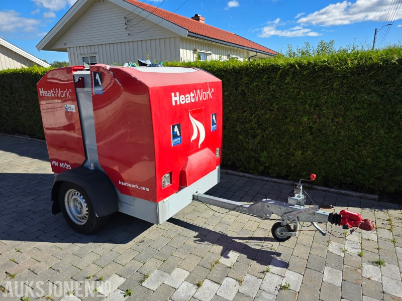 Heatwork MY35 mobilt varmesystem med varmematter - Gradbena oprema: slika 1 Heatwork MY35 mobilt varmesystem med varmematter - Gradbena oprema: slika 1
