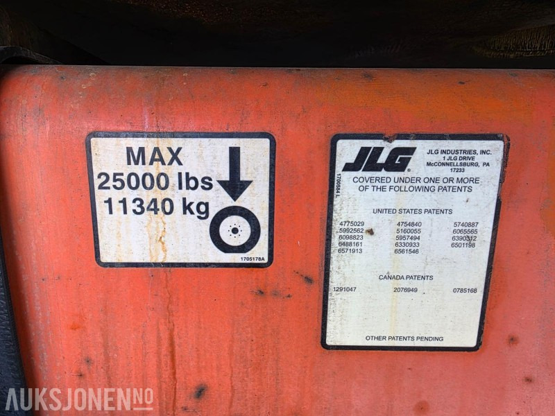 JLG 1200 SJP 6.500 arbeidstimer 45 meter arbeidshøyde! 1 Eiers bomlift, 2007 modell - Dvižna ploščad: slika 5 JLG 1200 SJP 6.500 arbeidstimer 45 meter arbeidshøyde! 1 Eiers bomlift, 2007 modell - Dvižna ploščad: slika 5