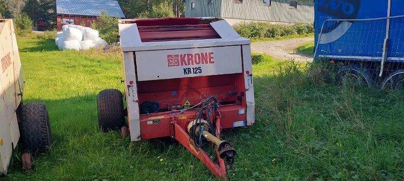 1990 Krone KR 125 - Rundballepresse - Kmetijski stroj: slika 1 1990 Krone KR 125 - Rundballepresse - Kmetijski stroj: slika 1