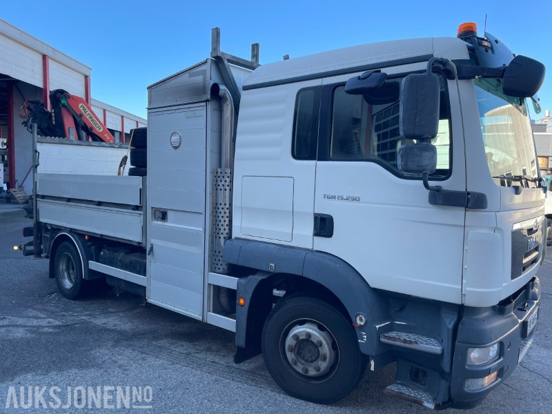 2013 MAN TGM 15.290 E- verkspåbygg med bakmontert kran og vinsj EU godkjent til 28.02.2026 110.980km - Komunalno/ Posebno vozilo: slika 3 2013 MAN TGM 15.290 E- verkspåbygg med bakmontert kran og vinsj EU godkjent til 28.02.2026 110.980km - Komunalno/ Posebno vozilo: slika 3