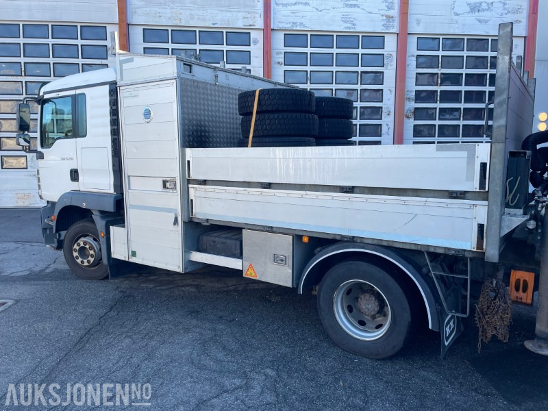 2013 MAN TGM 15.290 E- verkspåbygg med bakmontert kran og vinsj EU godkjent til 28.02.2026 110.980km - Komunalno/ Posebno vozilo: slika 4 2013 MAN TGM 15.290 E- verkspåbygg med bakmontert kran og vinsj EU godkjent til 28.02.2026 110.980km - Komunalno/ Posebno vozilo: slika 4