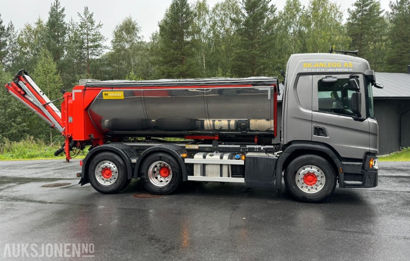 2020 Scania P450 asfalt - spriderbil m/ ReCo Drive | automat | 3-akslet - Komunalno/ Posebno vozilo: slika 4 2020 Scania P450 asfalt - spriderbil m/ ReCo Drive | automat | 3-akslet - Komunalno/ Posebno vozilo: slika 4