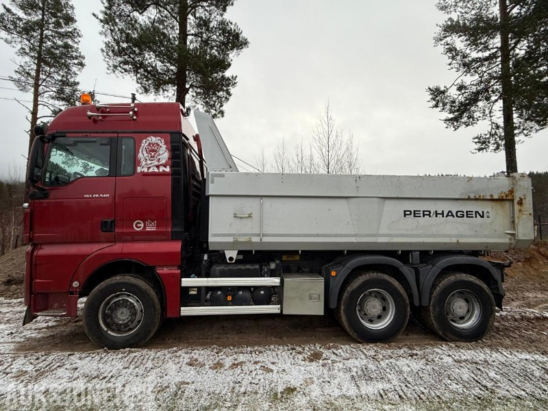 MAN TGX 26.540 6x4 BLS – Tippbil med Nor-Slep plan - Tovornjak prekucnik: slika 2 MAN TGX 26.540 6x4 BLS – Tippbil med Nor-Slep plan - Tovornjak prekucnik: slika 2