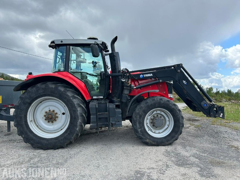 Massey Ferguson 7624 Dyna VT 50 km/t Frontlaster Brøyteplate - Traktor: slika 5 Massey Ferguson 7624 Dyna VT 50 km/t Frontlaster Brøyteplate - Traktor: slika 5