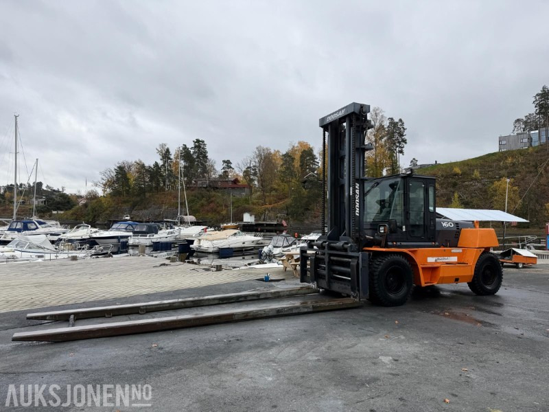 Doosan D160S-5 - gaffeltruck - 2008 - 867 timer - gaffel forlengere - Oprema za rokovanje z materiali: slika 1 Doosan D160S-5 - gaffeltruck - 2008 - 867 timer - gaffel forlengere - Oprema za rokovanje z materiali: slika 1