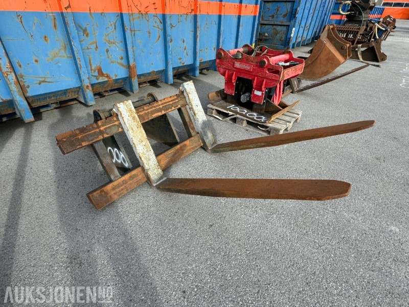 2017 SE Pallegafler 8000KG S80 - Priključek za Gradbeni stroj: slika 3 2017 SE Pallegafler 8000KG S80 - Priključek za Gradbeni stroj: slika 3