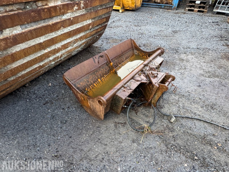 Hydraulisk pusseskuffe S40 - Priključek za Gradbeni stroj: slika 3 Hydraulisk pusseskuffe S40 - Priključek za Gradbeni stroj: slika 3