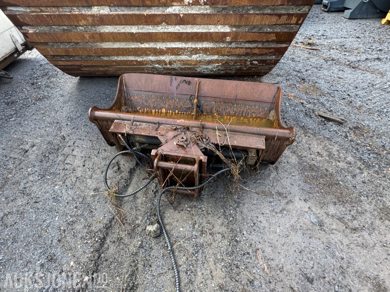 Hydraulisk pusseskuffe S40 - Priključek za Gradbeni stroj: slika 1 Hydraulisk pusseskuffe S40 - Priključek za Gradbeni stroj: slika 1