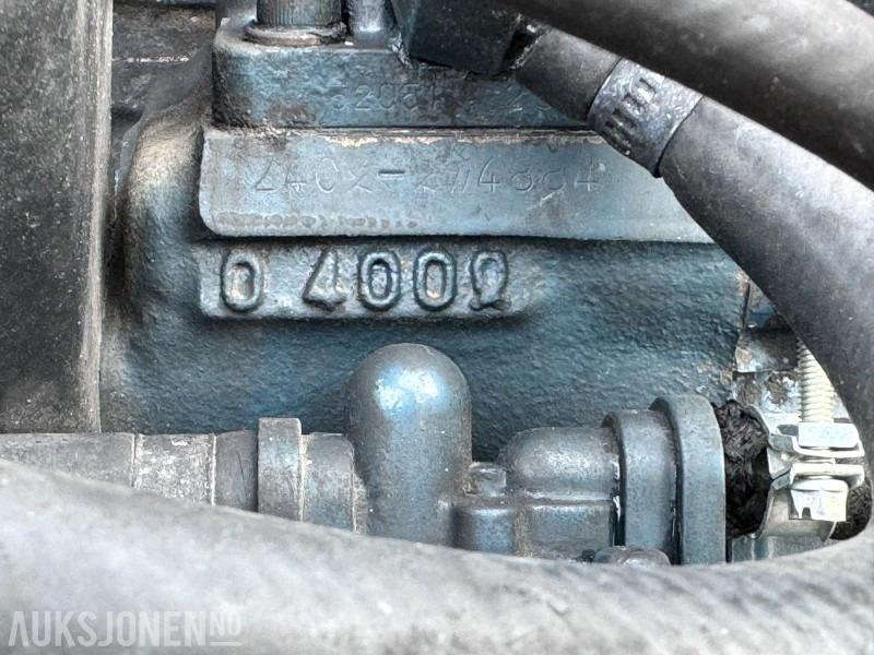 Kubota Diesel Motor AK 54 2XT - Med girkasse og variator - starter og går fint - Priključek za Gradbeni stroj: slika 5 Kubota Diesel Motor AK 54 2XT - Med girkasse og variator - starter og går fint - Priključek za Gradbeni stroj: slika 5