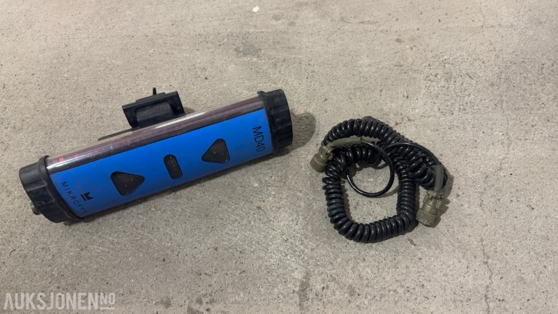 Mikrofyn MD40 lasermottaker doser - Priključek za Gradbeni stroj: slika 3 Mikrofyn MD40 lasermottaker doser - Priključek za Gradbeni stroj: slika 3