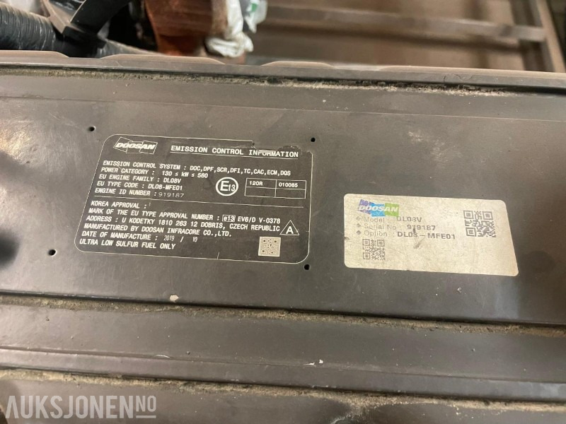 Motor til Doosan Lc350-7 - Priključek za Gradbeni stroj: slika 4 Motor til Doosan Lc350-7 - Priključek za Gradbeni stroj: slika 4