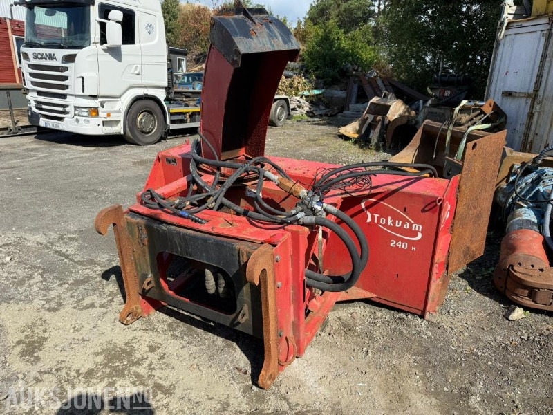 Tokvam 240H Hydraulisk Snøfreser med BM Feste - Priključek za Gradbeni stroj: slika 1 Tokvam 240H Hydraulisk Snøfreser med BM Feste - Priključek za Gradbeni stroj: slika 1