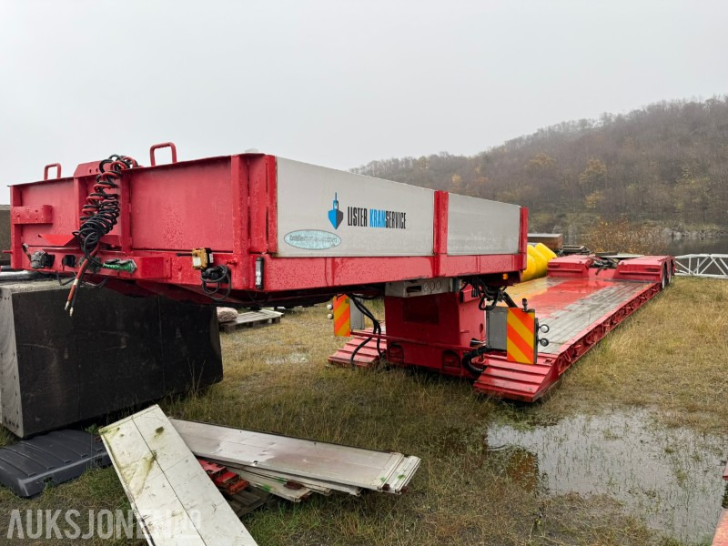 2000 Faymonville Es-Ge Mega brønntralle – 8 m plan + 5 m uttrekk, avtagbar svanehals, tvangsstyring - Prikolica: slika 1 2000 Faymonville Es-Ge Mega brønntralle – 8 m plan + 5 m uttrekk, avtagbar svanehals, tvangsstyring - Prikolica: slika 1