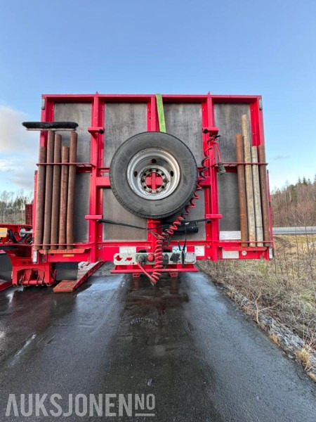 2017 Broshuis 4 SLA-18-48 4 akslet Maskinjumbo med uttrekk og manuell bredding - Metallisert - Hydraulisk bredding på kjørebruer - Prikolica: slika 2 2017 Broshuis 4 SLA-18-48 4 akslet Maskinjumbo med uttrekk og manuell bredding - Metallisert - Hydraulisk bredding på kjørebruer - Prikolica: slika 2