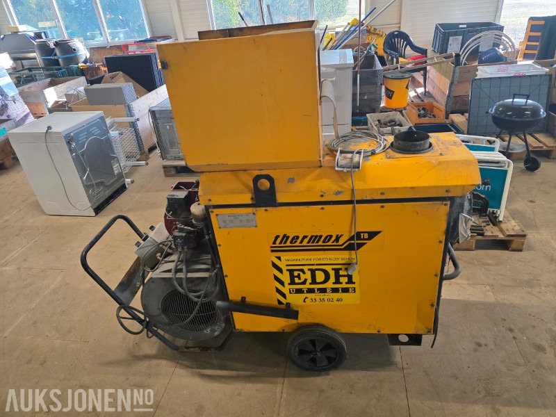 Thermox TB110 90kW Varmluftsaggregat + Weelu T-100 deleaggregat - Gradbena oprema: slika 2 Thermox TB110 90kW Varmluftsaggregat + Weelu T-100 deleaggregat - Gradbena oprema: slika 2