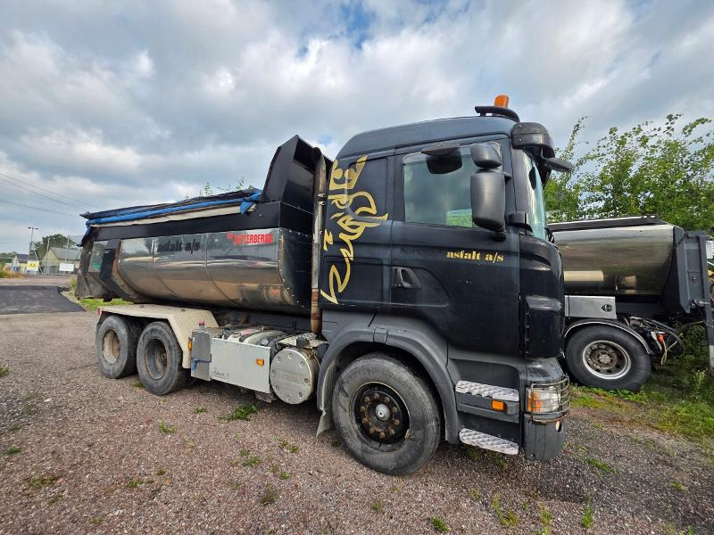 2009 Scania R500 spriderbil m/asfaltkapell - EU ok - Asfaltkapell - Tillatt totalvekt 27000 kg - Vlačilec: slika 4 2009 Scania R500 spriderbil m/asfaltkapell - EU ok - Asfaltkapell - Tillatt totalvekt 27000 kg - Vlačilec: slika 4