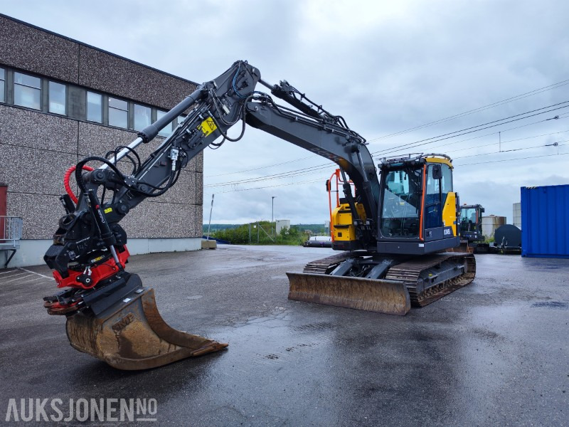 Volvo ECR145EL. GPS, R5 med grip, Oilquick, hammer, klype ++ - Bager: slika 2 Volvo ECR145EL. GPS, R5 med grip, Oilquick, hammer, klype ++ - Bager: slika 2