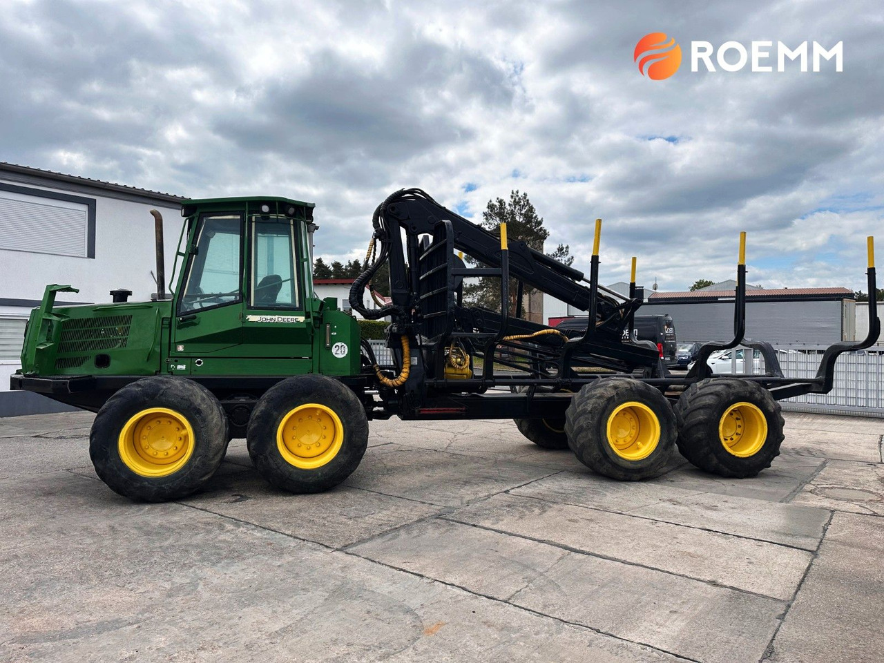 John Deere 1110 D*KRAN CF572 10 Meter - Forvarder: slika 5 John Deere 1110 D*KRAN CF572 10 Meter - Forvarder: slika 5