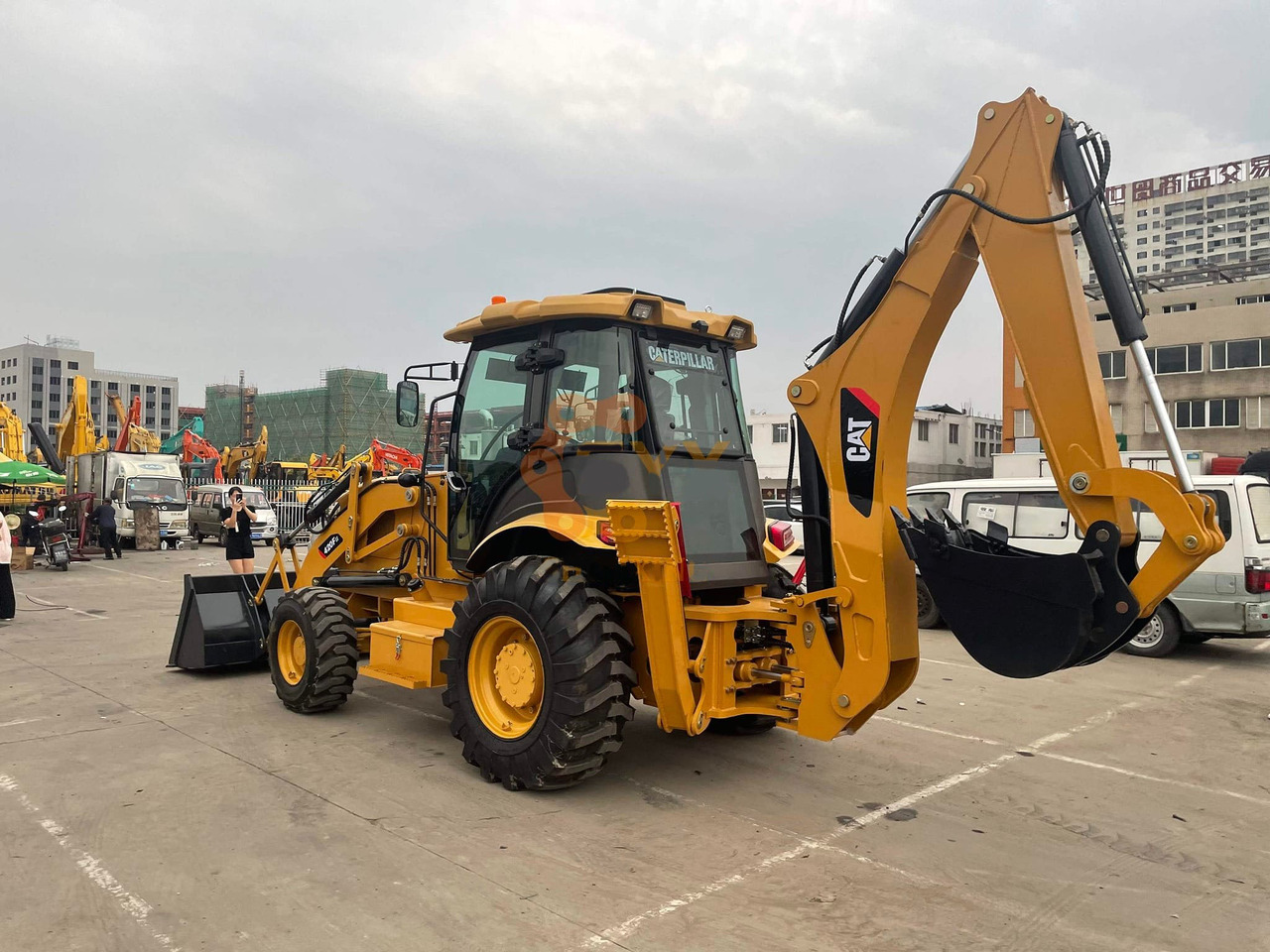 CAT Caterpillar 420F 430 416 JCB 3CX JCB4CX Backhoe Loader - Bager nakladalec: slika 1 CAT Caterpillar 420F 430 416 JCB 3CX JCB4CX Backhoe Loader - Bager nakladalec: slika 1
