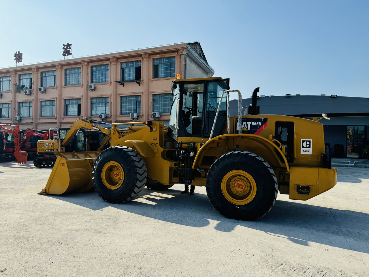 Kolesni nakladalec Caterpillar Used Loader CAT966 966H 966G 966F 980G 988G Secondhand Loaders in High Quality: slika 9