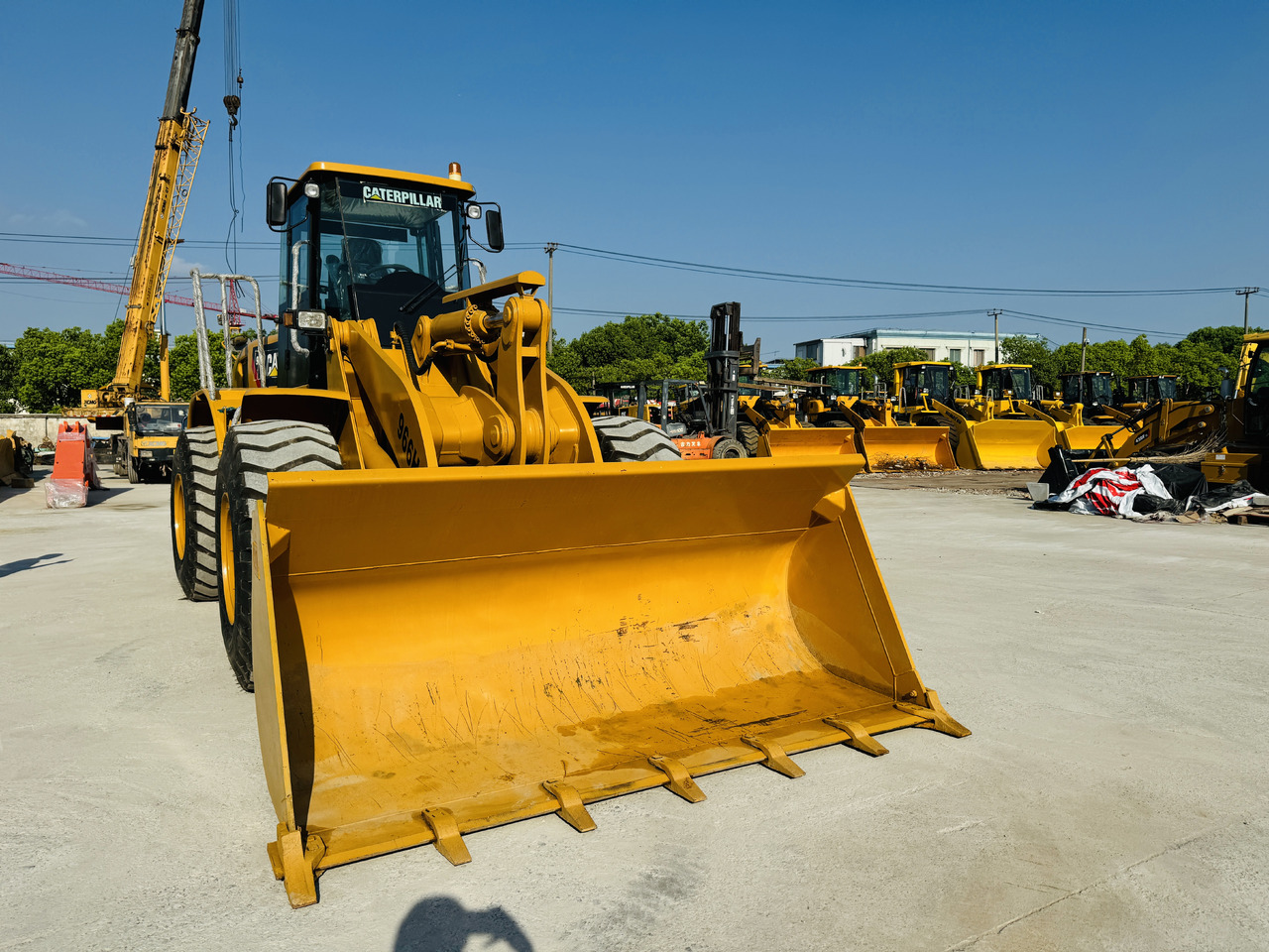 Kolesni nakladalec Caterpillar Used Loader CAT966 966H 966G 966F 980G 988G Secondhand Loaders in High Quality: slika 11