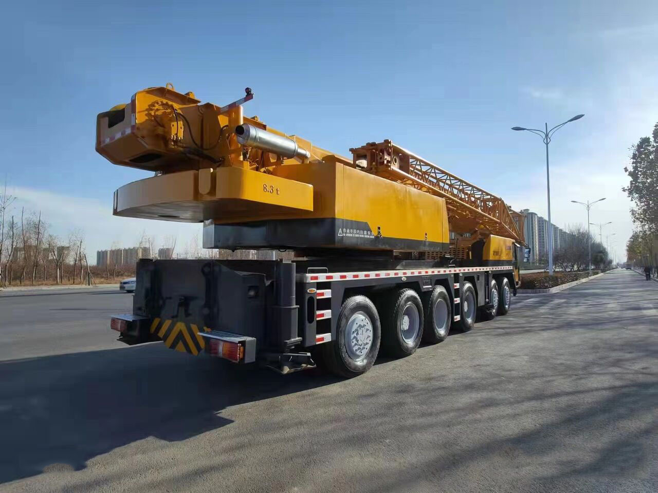 XCMG 100 Ton used truck crane QY100 with 68 meter telescopic boom on sale - Avtodvigalo: slika 5 XCMG 100 Ton used truck crane QY100 with 68 meter telescopic boom on sale - Avtodvigalo: slika 5
