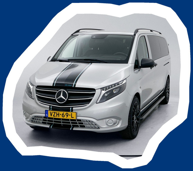 Mercedes-Benz Vito 114 CDI Extra Lang DC 19" inch AMG Dubbele Cabine XL LED Trekhaak Apple Carplay/Android Auto Achteruitrijcamera Cruise Control - Mali kombi, Dostavno vozilo z dvojno kabino: slika 1 Mercedes-Benz Vito 114 CDI Extra Lang DC 19" inch AMG Dubbele Cabine XL LED Trekhaak Apple Carplay/Android Auto Achteruitrijcamera Cruise Control - Mali kombi, Dostavno vozilo z dvojno kabino: slika 1