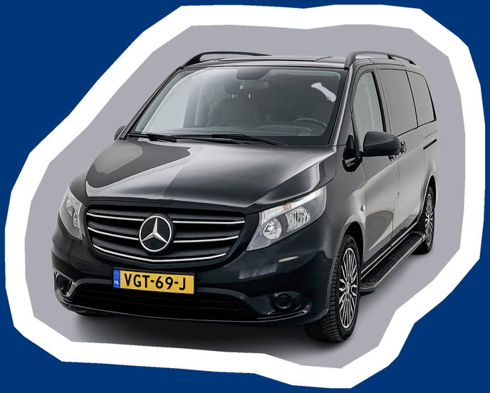Mercedes-Benz Vito 116 CDI Lang DC 2x Schuifdeur Dubbele Cabine Adaptieve Cruise Control Climate Control Stoelverwarming - Mali kombi: slika 1 Mercedes-Benz Vito 116 CDI Lang DC 2x Schuifdeur Dubbele Cabine Adaptieve Cruise Control Climate Control Stoelverwarming - Mali kombi: slika 1