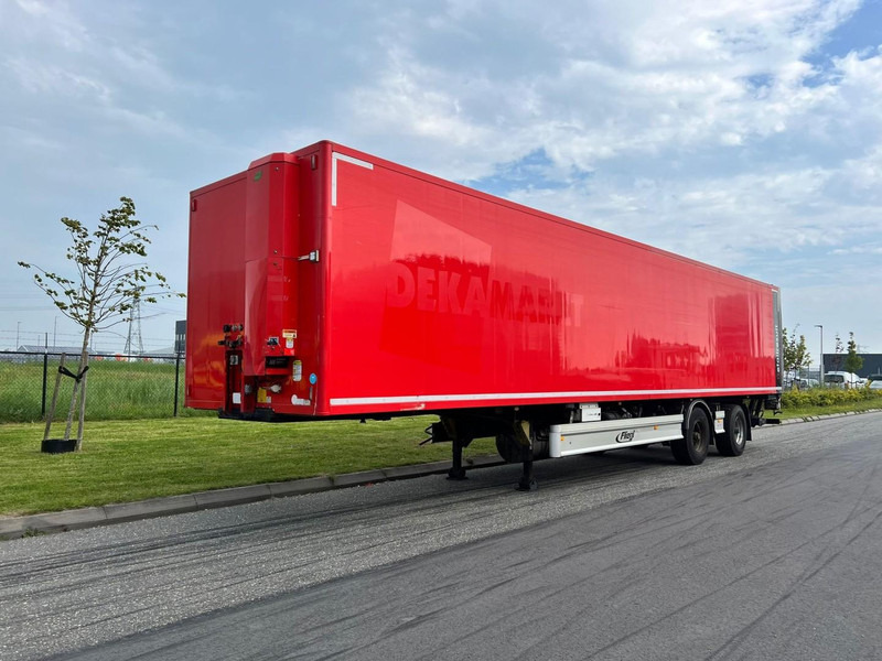 Fliegl SZS 330 Gesloten oplegger 2 Axle / / Ladklep - Polprikolica zabojnik: slika 1 Fliegl SZS 330 Gesloten oplegger 2 Axle / / Ladklep - Polprikolica zabojnik: slika 1