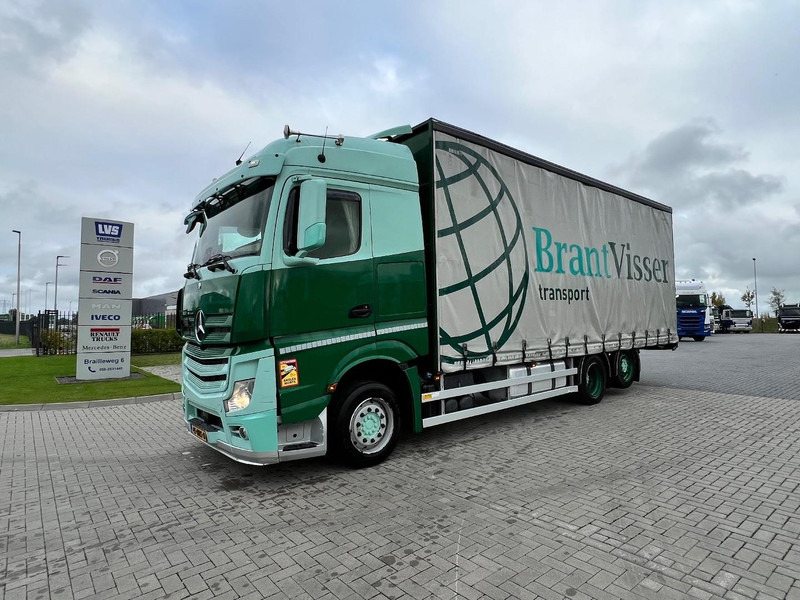 Mercedes-Benz Actros 2745 6x2 bakwagen Schuifzeilen - Tovornjak s ponjavo: slika 1 Mercedes-Benz Actros 2745 6x2 bakwagen Schuifzeilen - Tovornjak s ponjavo: slika 1