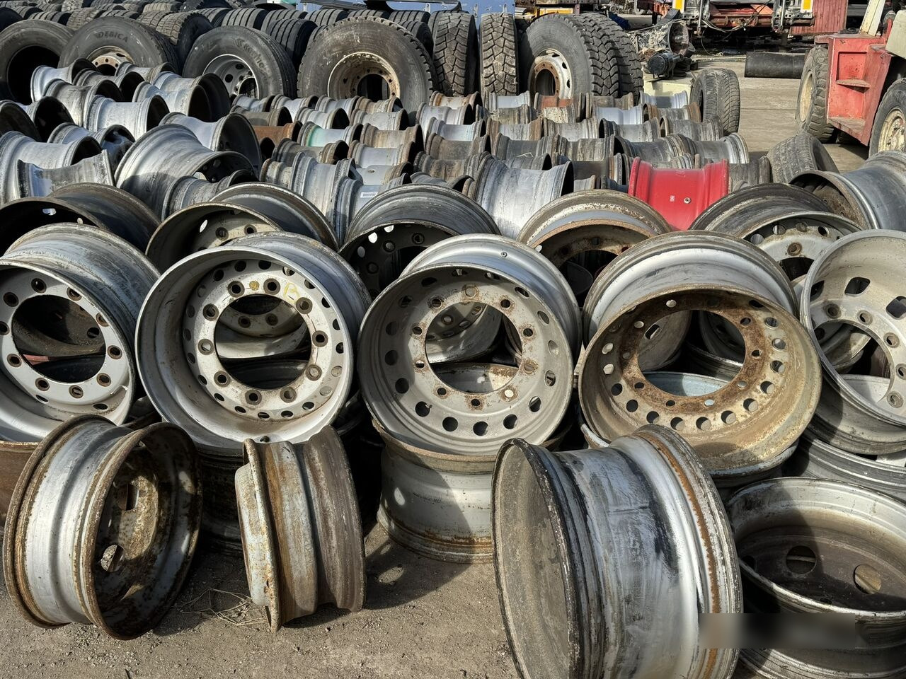 Alcoa Jante fier / aluminiu pentru autotractoare sau semiremorci 22,5 - Platišče za Tovornjak: slika 1 Alcoa Jante fier / aluminiu pentru autotractoare sau semiremorci 22,5 - Platišče za Tovornjak: slika 1