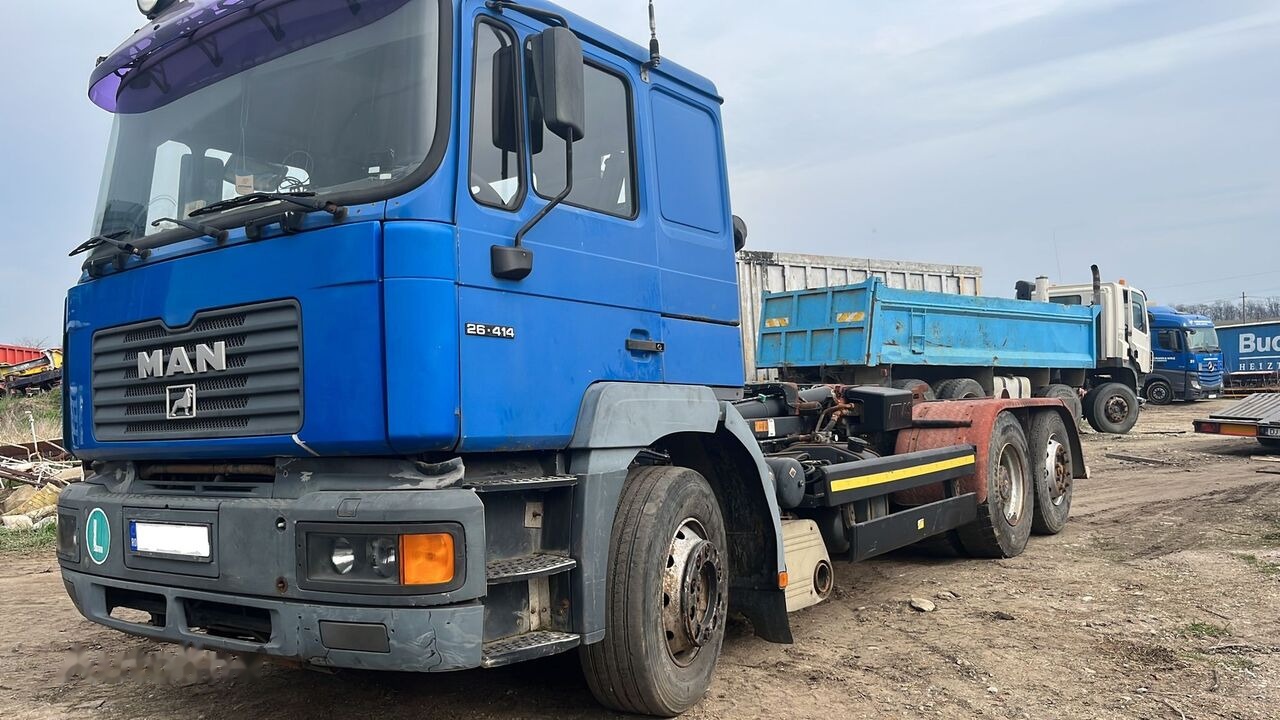 MAN SILENT Abroll Kipper Abrol 26-414 Euro 3 Retarder - Kotalni prekucni tovornjak: slika 1 MAN SILENT Abroll Kipper Abrol 26-414 Euro 3 Retarder - Kotalni prekucni tovornjak: slika 1
