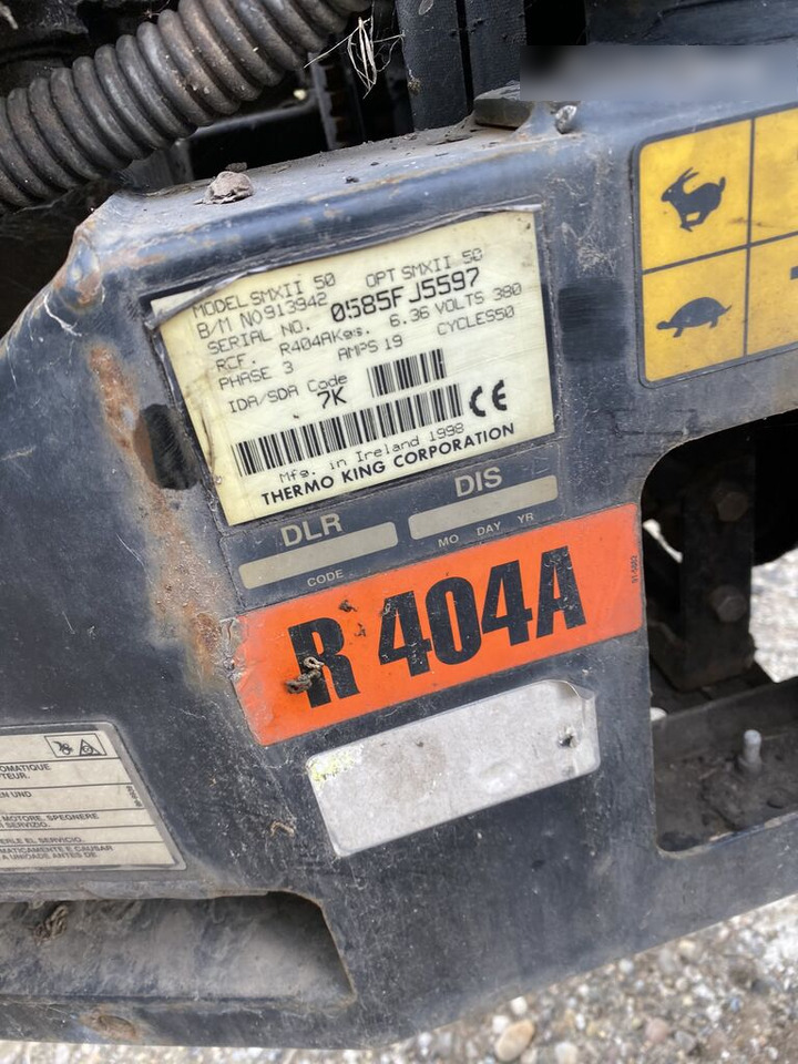 Hladilna enota za Prikolica Schmitz Agregat Thermo King SMX II - 2 50 : R404A DIESEL + ELECTRO 380: slika 24