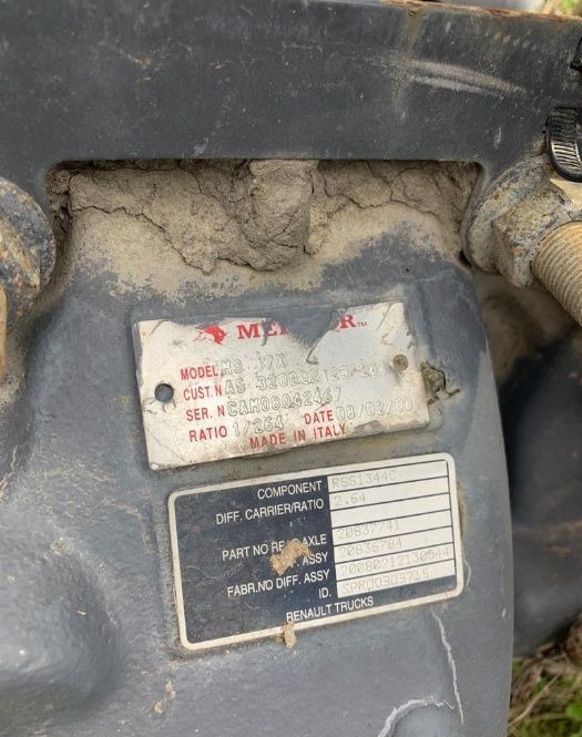 Volvo MS 17X - Diferencialni menjalnik za Tovornjak: slika 2 Volvo MS 17X - Diferencialni menjalnik za Tovornjak: slika 2