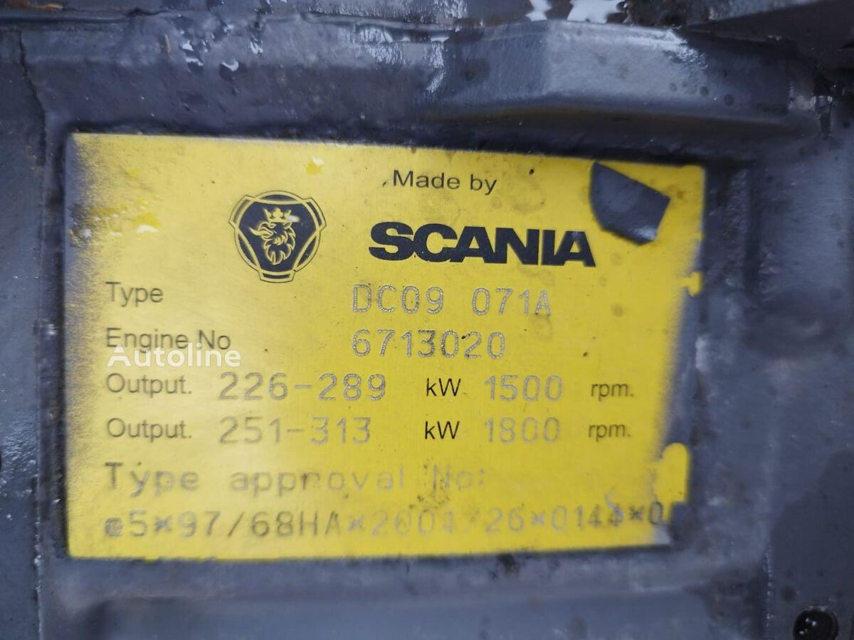 Scania DC09 071A Scania truck - Motor za Tovornjak: slika 2 Scania DC09 071A Scania truck - Motor za Tovornjak: slika 2