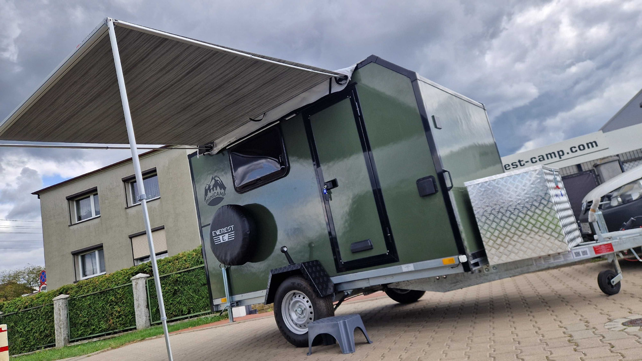Everest Minicamp Kempinowa Towarowa Przyczepa lekka - Počitniška prikolica: slika 4 Everest Minicamp Kempinowa Towarowa Przyczepa lekka - Počitniška prikolica: slika 4