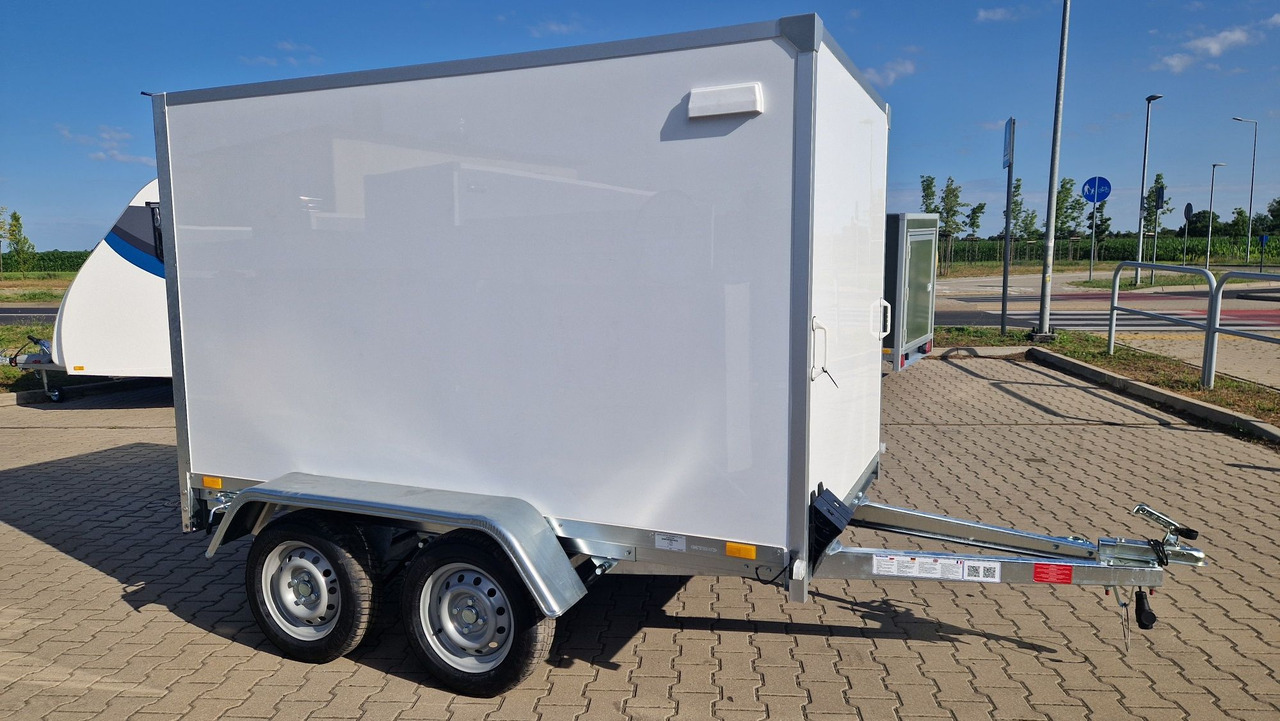 Nowa Przyczepa Furgon Kontener transportowy ABS 250 z rampą - Prikolica zabojnik: slika 3 Nowa Przyczepa Furgon Kontener transportowy ABS 250 z rampą - Prikolica zabojnik: slika 3