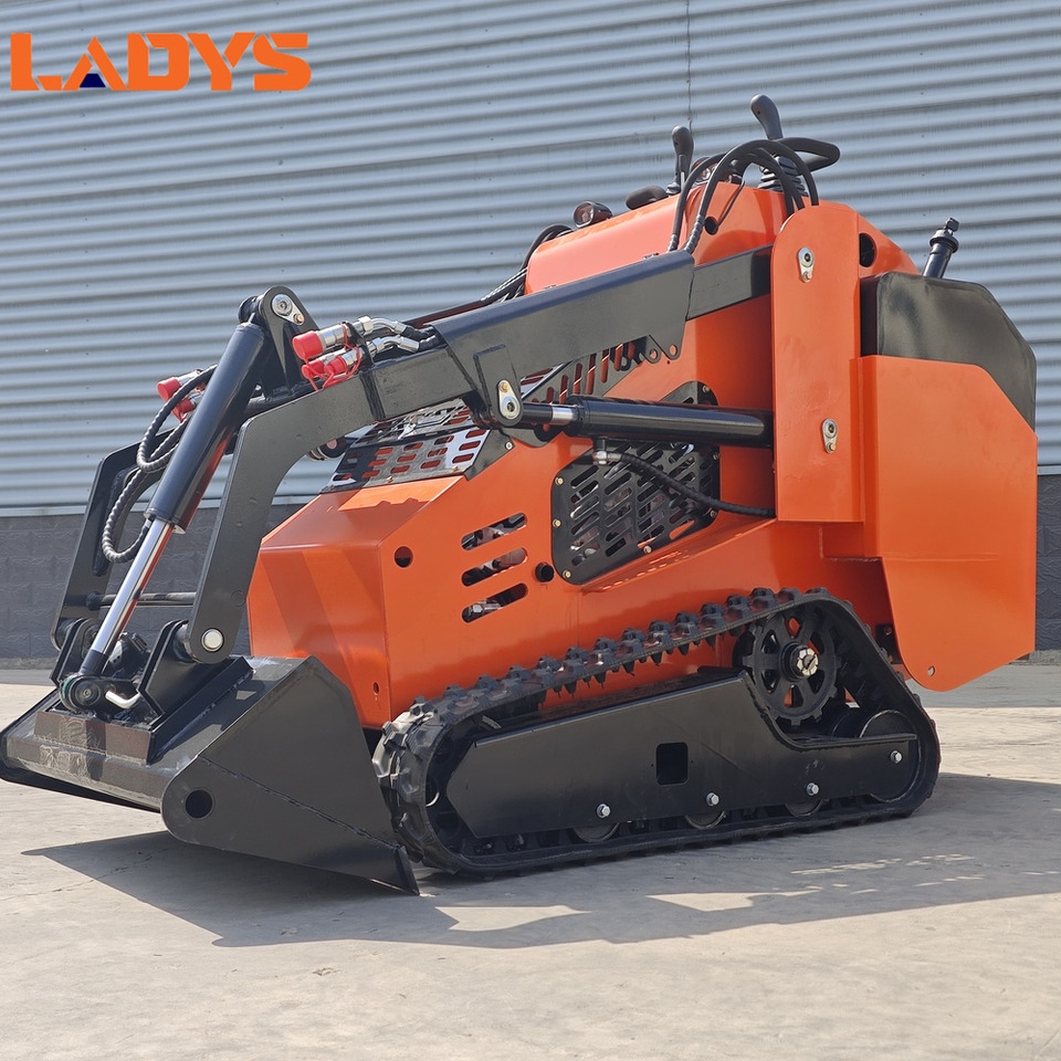 LADYS Free Shipping Mini Skid Steer Loader Compact Track Electric/Diesel Chinese Mini Skid Steer Loader For Sale With Mini Skid Steer Attachments 4 In 1 Bucket - Mini nakladalec: slika 4 LADYS Free Shipping Mini Skid Steer Loader Compact Track Electric/Diesel Chinese Mini Skid Steer Loader For Sale With Mini Skid Steer Attachments 4 In 1 Bucket - Mini nakladalec: slika 4