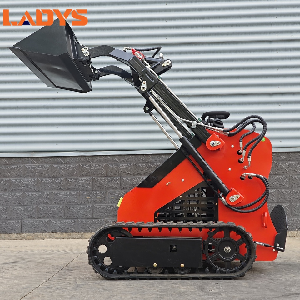 LADYS Free Shipping Mini Skid Steer Loader Compact Track Electric/Diesel Chinese Mini Skid Steer Loader For Sale With Mini Skid Steer Attachments 4 In 1 Bucket - Mini nakladalec: slika 3 LADYS Free Shipping Mini Skid Steer Loader Compact Track Electric/Diesel Chinese Mini Skid Steer Loader For Sale With Mini Skid Steer Attachments 4 In 1 Bucket - Mini nakladalec: slika 3