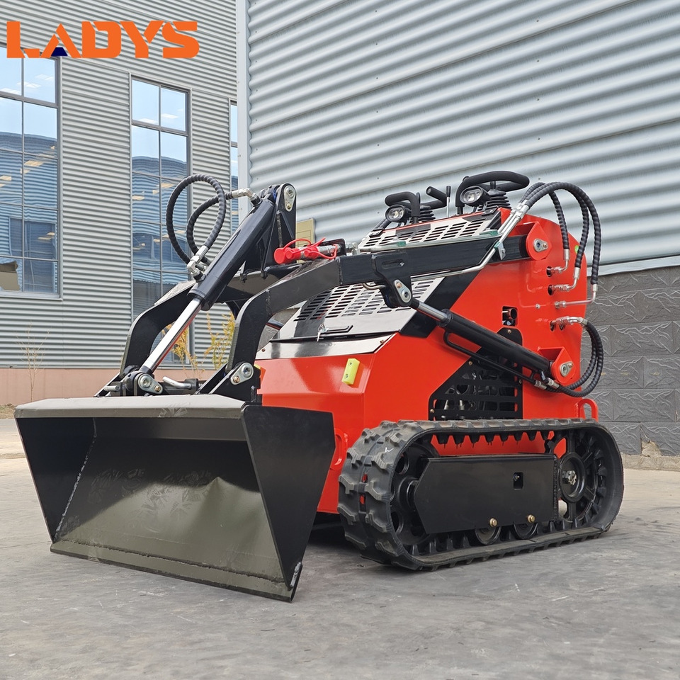 LADYS Free Shipping Mini Skid Steer Loader Compact Track Electric/Diesel Chinese Mini Skid Steer Loader For Sale With Mini Skid Steer Attachments 4 In 1 Bucket - Mini nakladalec: slika 5 LADYS Free Shipping Mini Skid Steer Loader Compact Track Electric/Diesel Chinese Mini Skid Steer Loader For Sale With Mini Skid Steer Attachments 4 In 1 Bucket - Mini nakladalec: slika 5