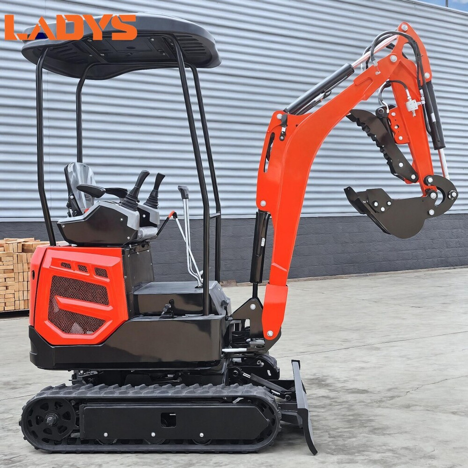 Nov Mini bager LADYS Mini Excavator CE Certification Kubota Engine(Factory Outlet) Mini Pelle Minibagger Minikoparka Miniexcavadora: slika 7